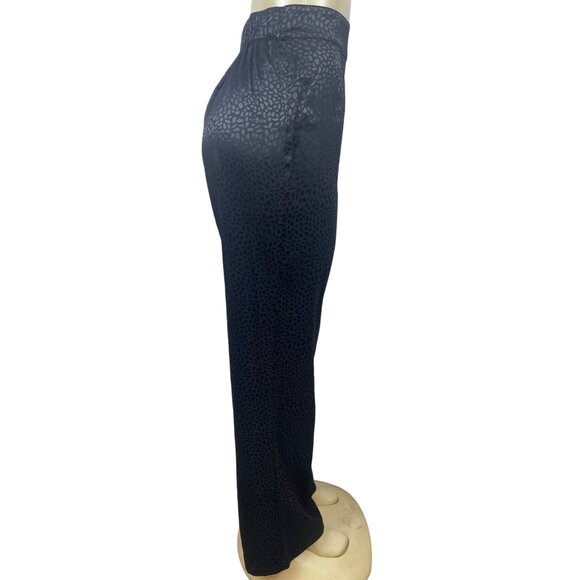 Kalore Women’s Black Animal Print Pants Sz L - NWT - Picture 3 of 10